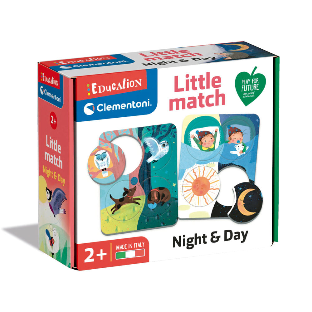 Rompecabeza Clementoni Education Little Match Night & Day