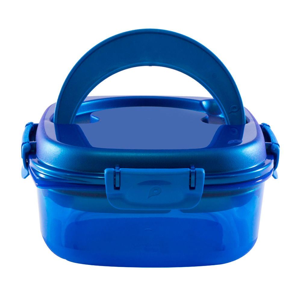 Recipiente To Go Polimes Rectangular Clip and Lock 1.5L