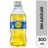 Gaseosa Inca Kola Sin Azúcar Botella 300ml