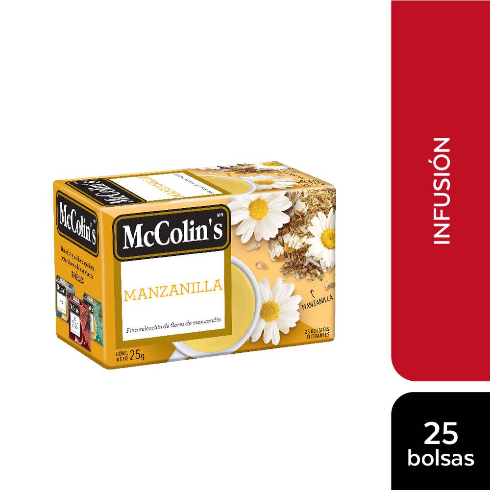 Infusión de Manzanilla McColin's 25un