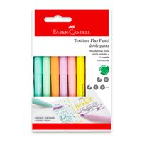 Textliner Plus Faber Castell Doble Punta 6un