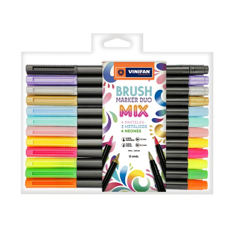 Marcador-Vinifan-Brush-Mark-Duo-Mix-Estuche-12un-1-255558218