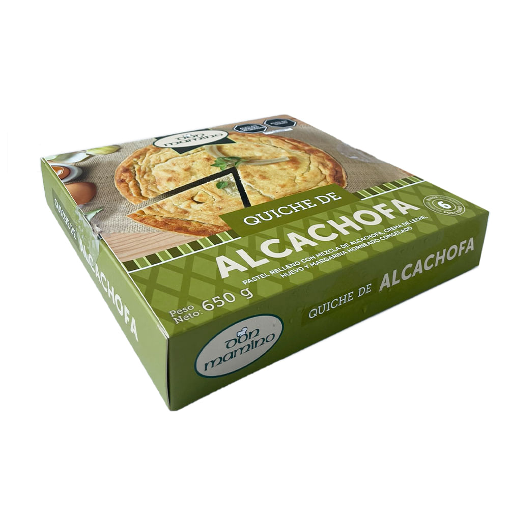 Quiche de Alcachofa Don Mamino 650g