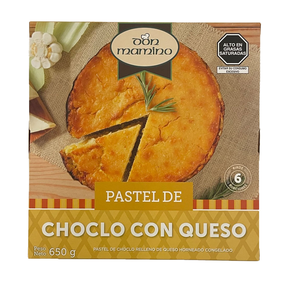 Pastel de Chocho con Queso Don Mamino 650g