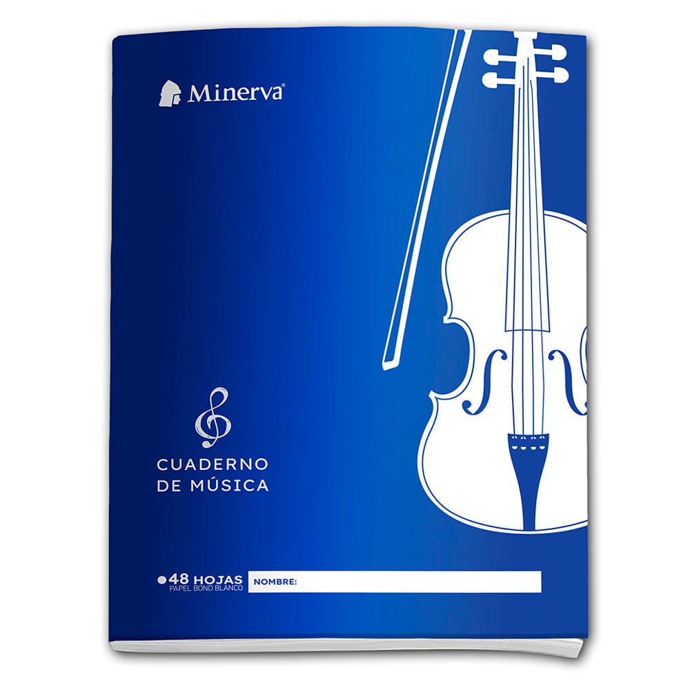 Cuaderno de Luxe Música Minerva 48H