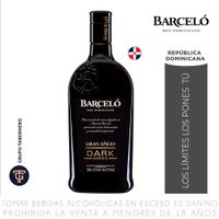 Ron Barceló Gran Añejo Dark Series Botella 750ml