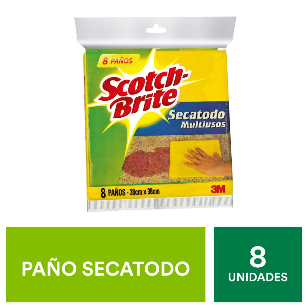 Paño Secatodo Multiusos Scotch-Brite 8un