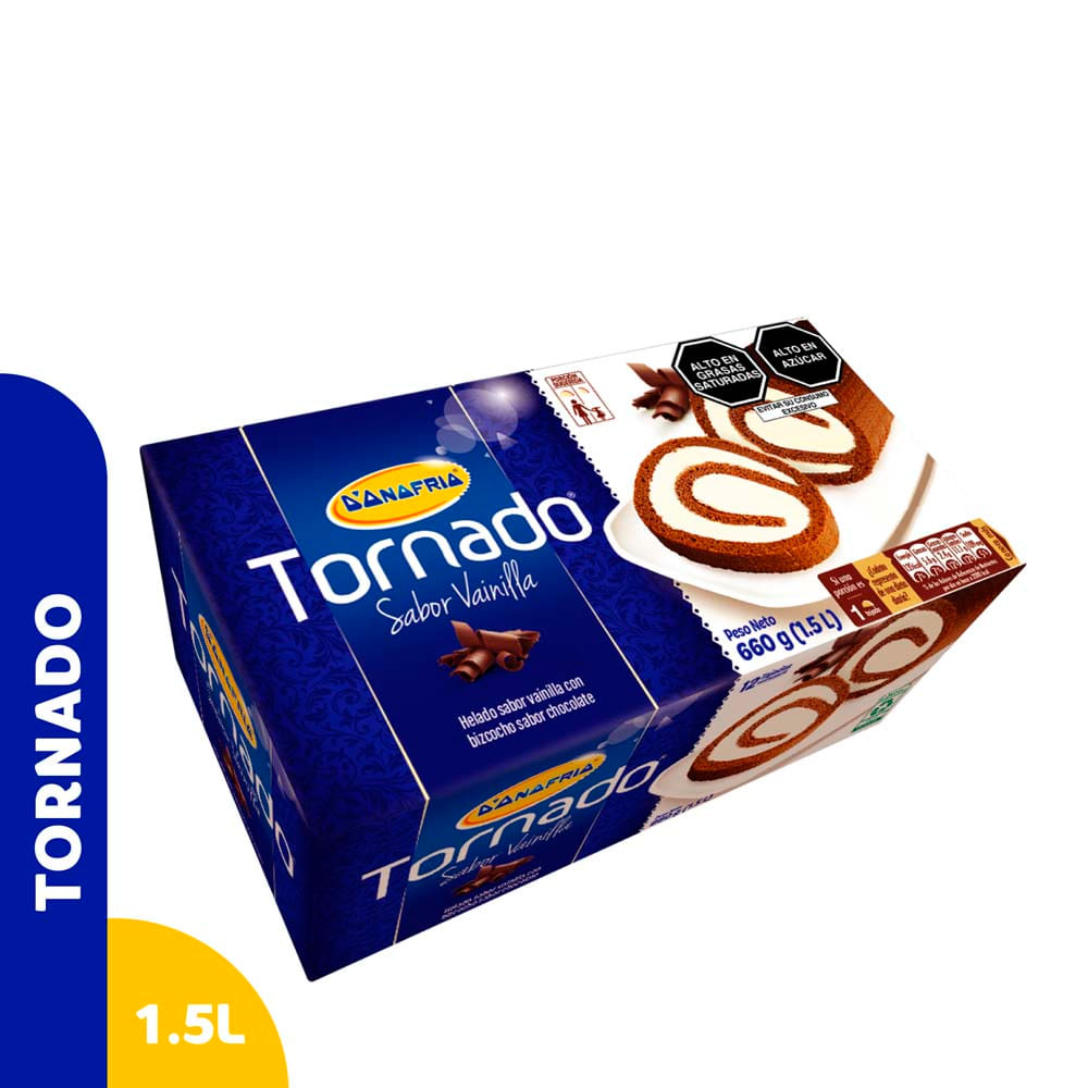 Helado D'onofrio Tornado 660g