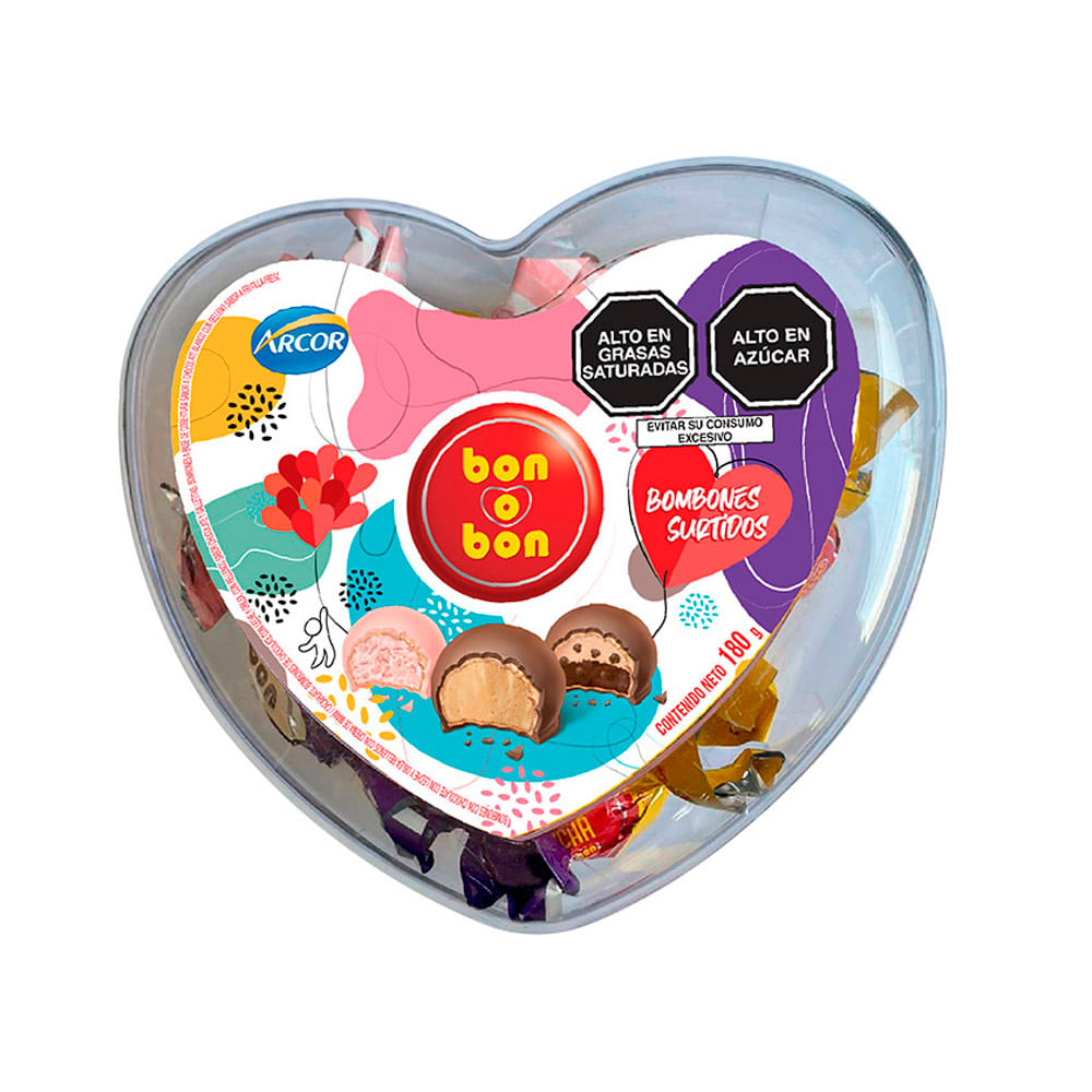 Bombones Rellenos Surtidos Bon o Bon 180g Surtido