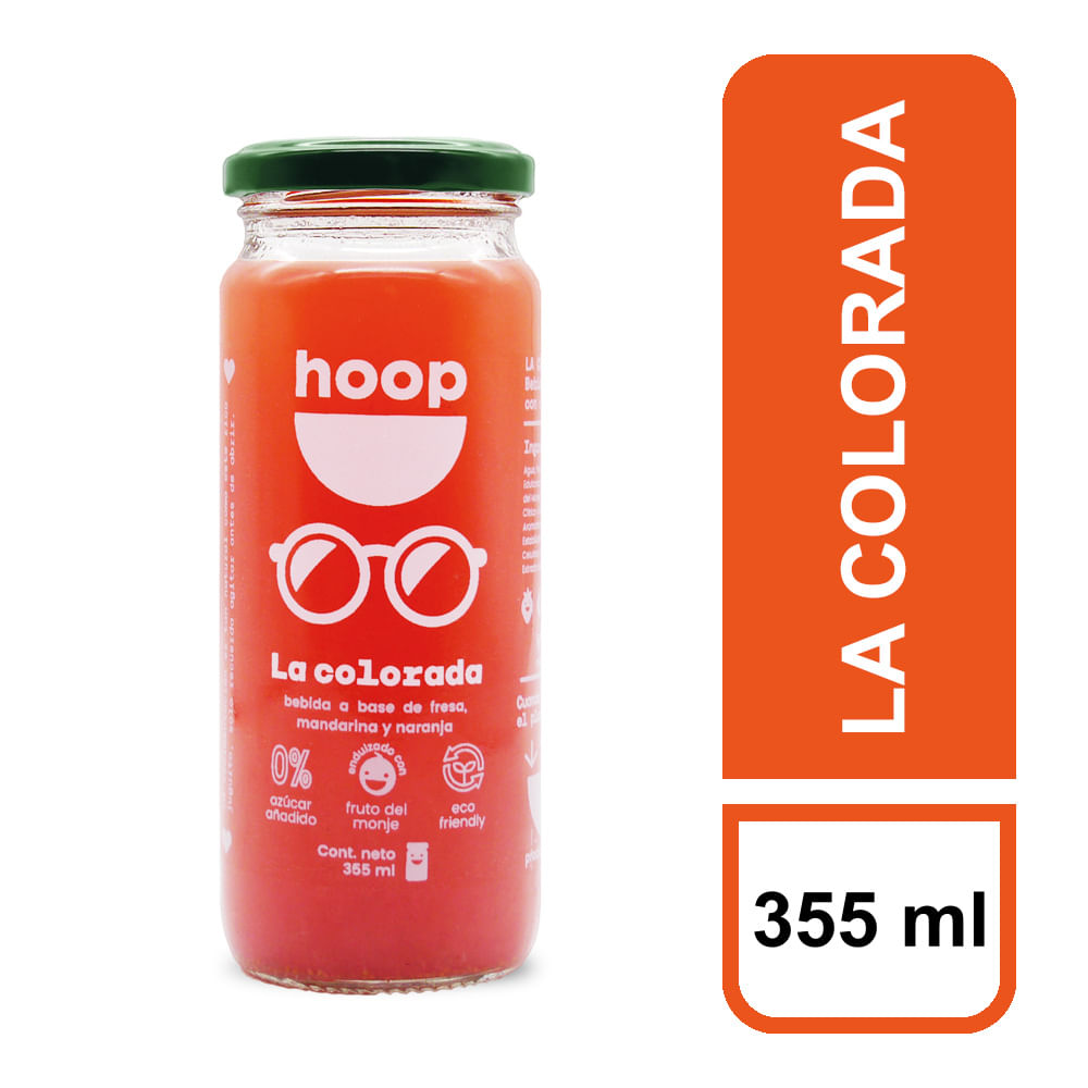Jugo Hoop Colorada Botella 355ml