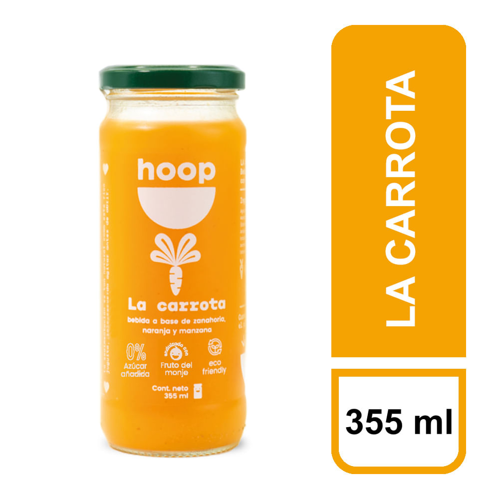 Jugo Hoop La Carrota Botella 355ml