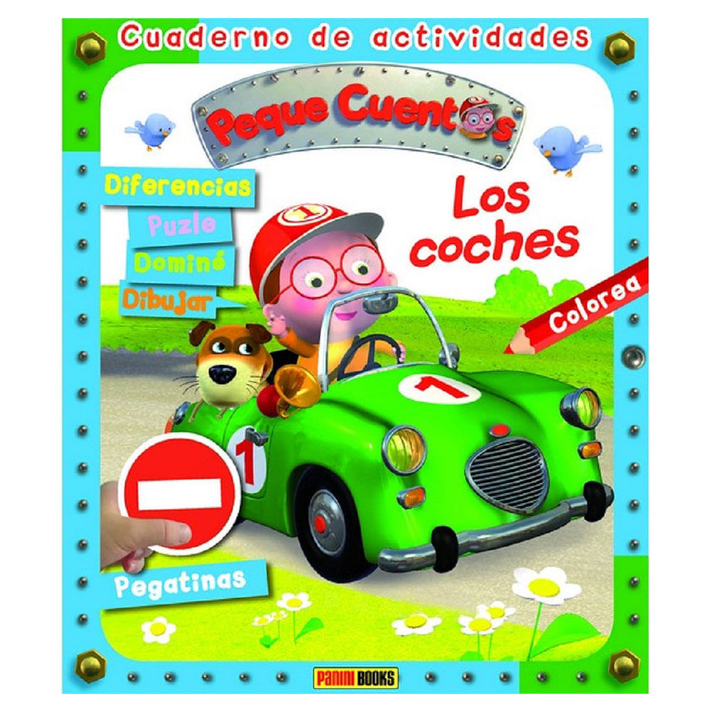 Cuaderno de Actividades Peque Cuentos los Coches