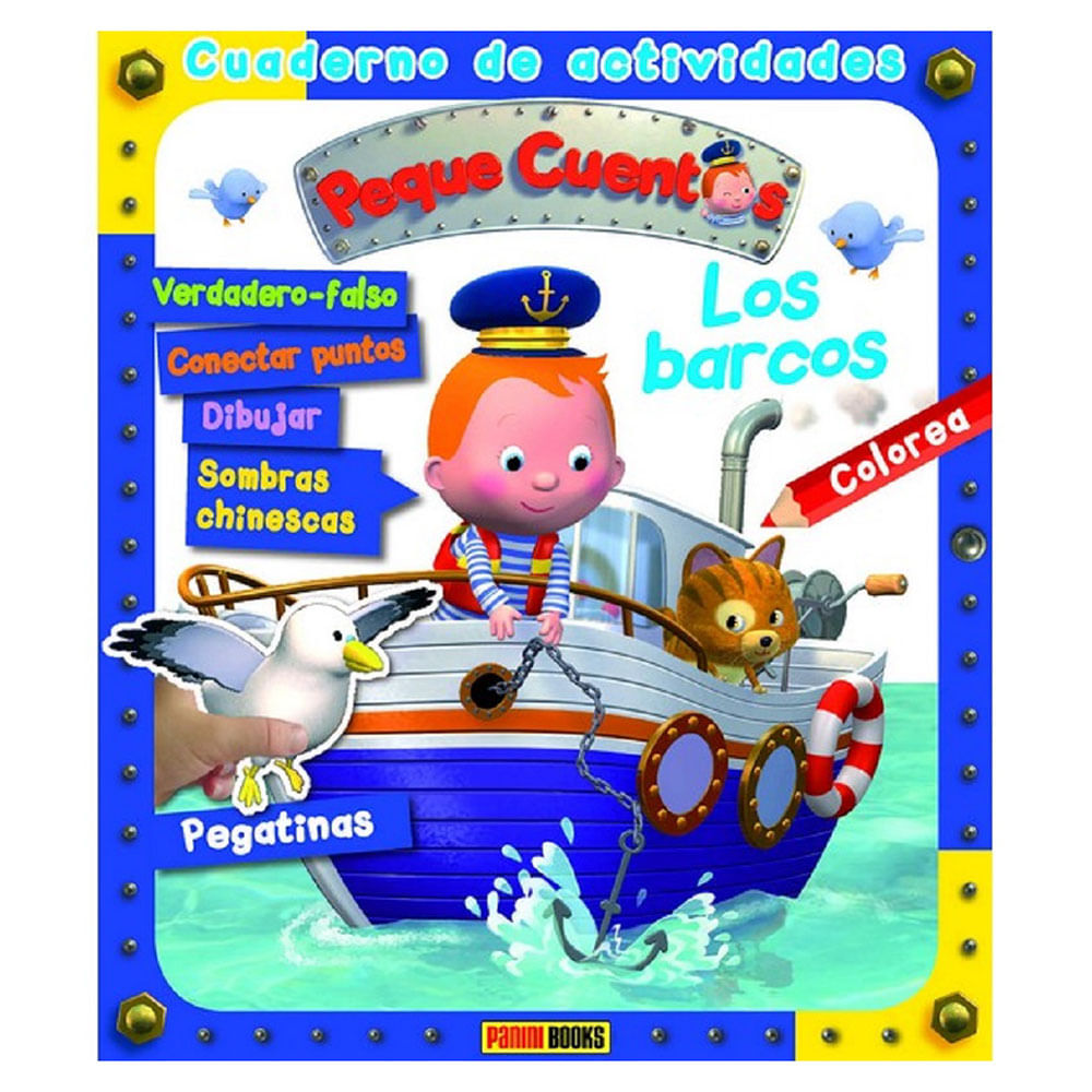 Cuaderno de Actividades Peque Cuentos los Barcos