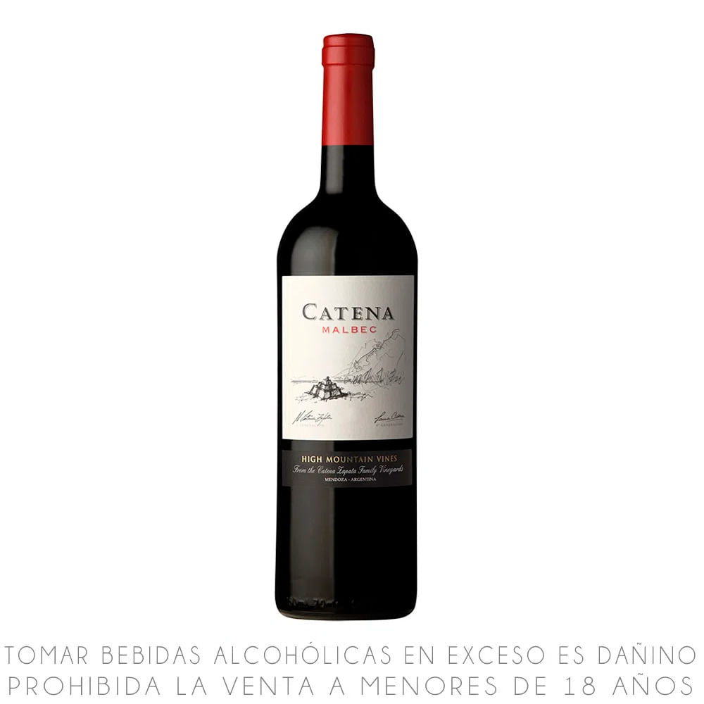 Vino Tinto Malbec Catena Botella 750ml