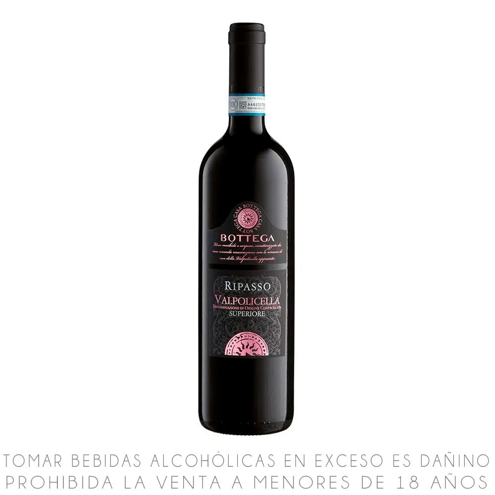 Vino Tinto Blend Bottega Ripasso Superiore Botella 750ml