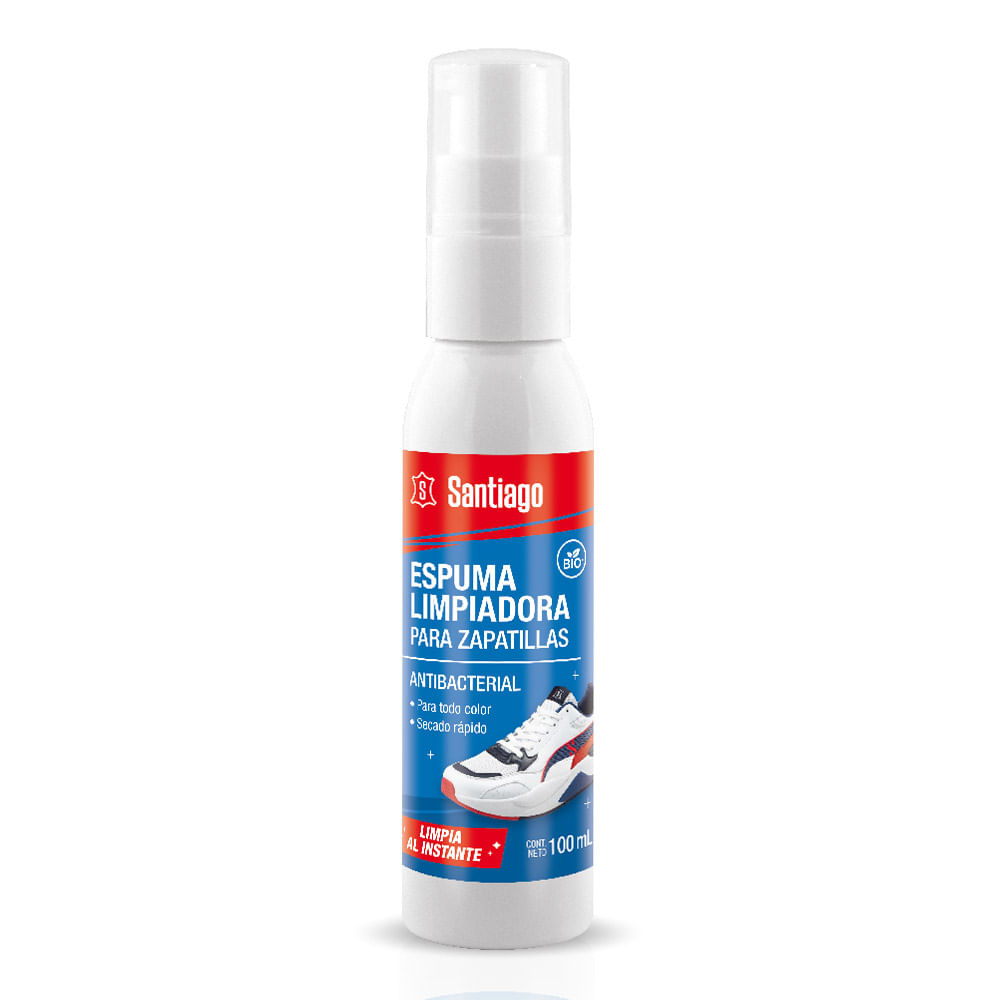 Espuma Limpiador Zapatilla Santiago