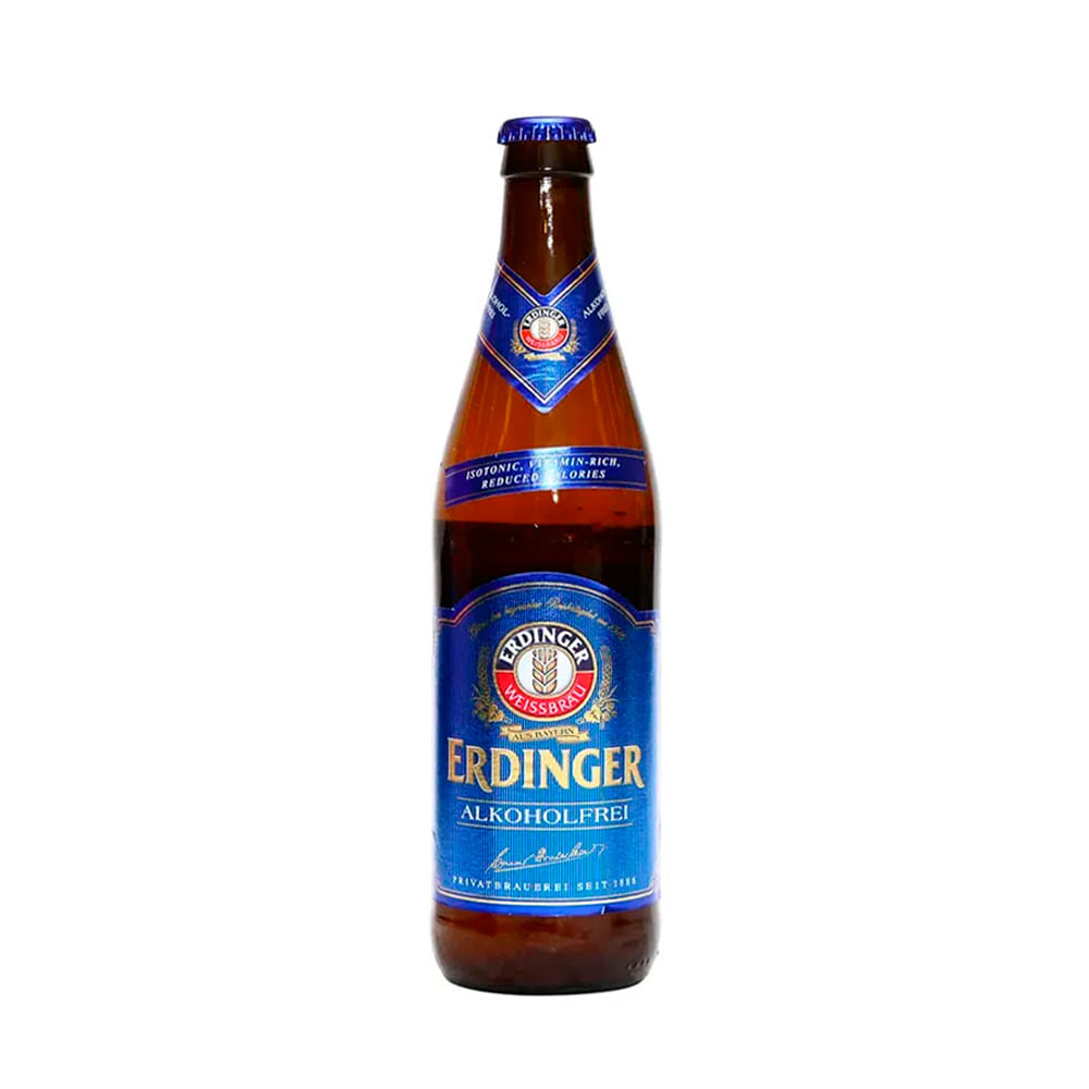 Cerveza Sin Alcohol Erdinger Botella 500ml
