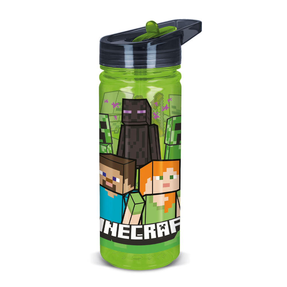Botella Tritan Grande Minecraft 580ml