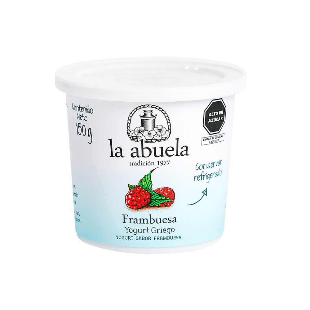 Yogurt Griego La Abuela Frambuesa 150g