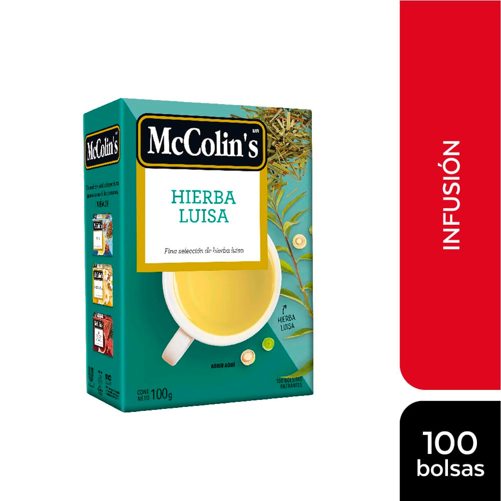 Infusión de Hierba Luisa McColins 100un