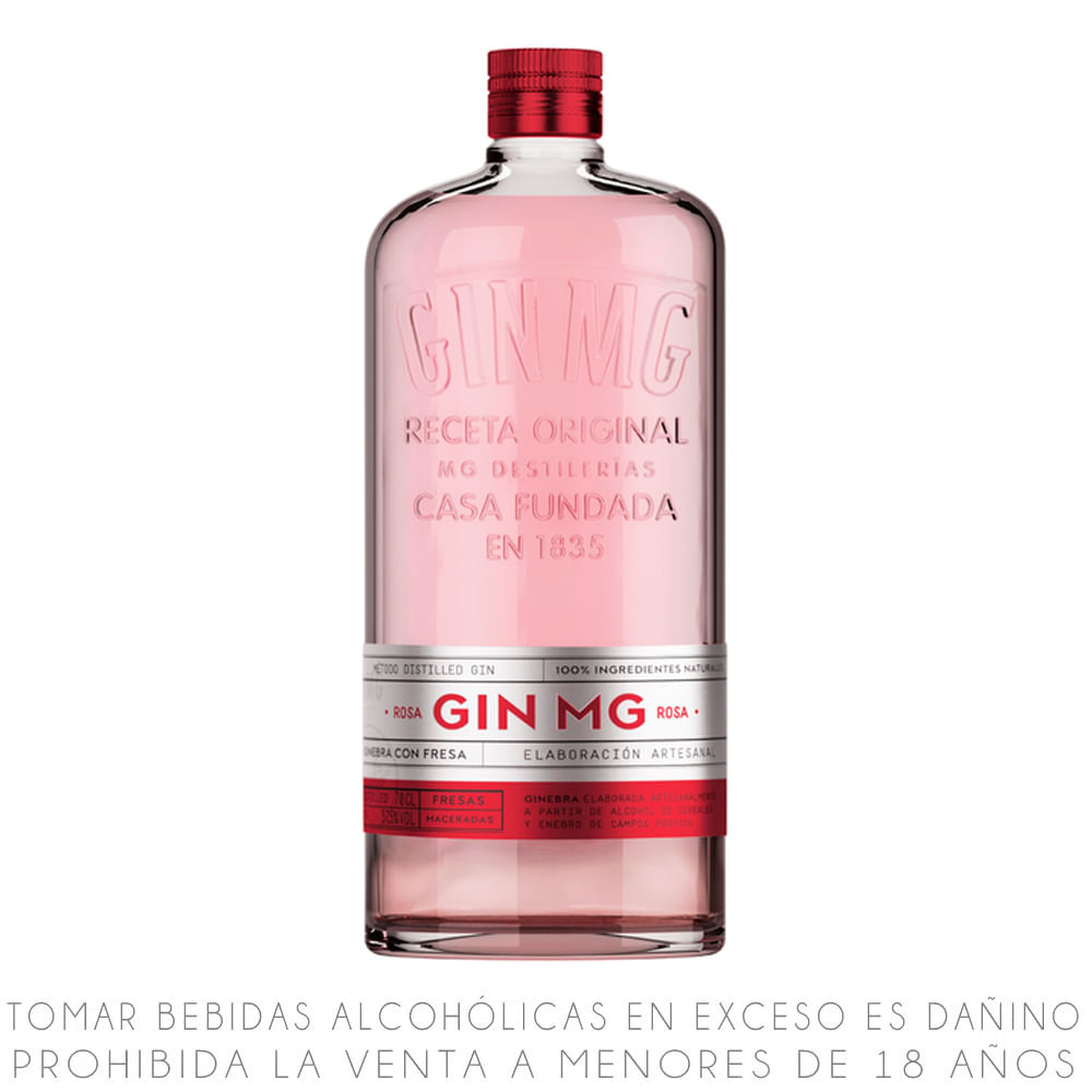 Gin MG Rosa Botella 700ml