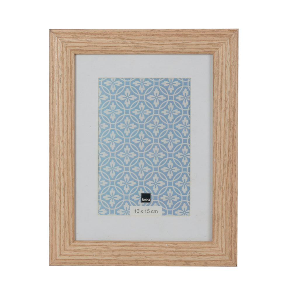 Portarretrato Krea Madera Paspartú 10x15cm