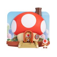 Diorama la casa de Toad Nintendo