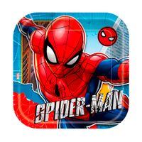 Platos Spiderman DG Regalos 6un
