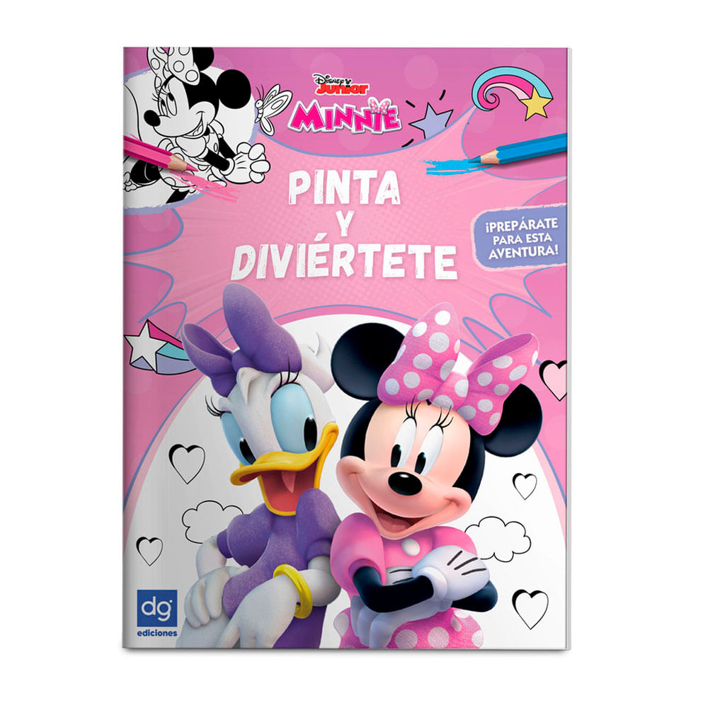 Libro Pinta y Diviertete DG con Minnie