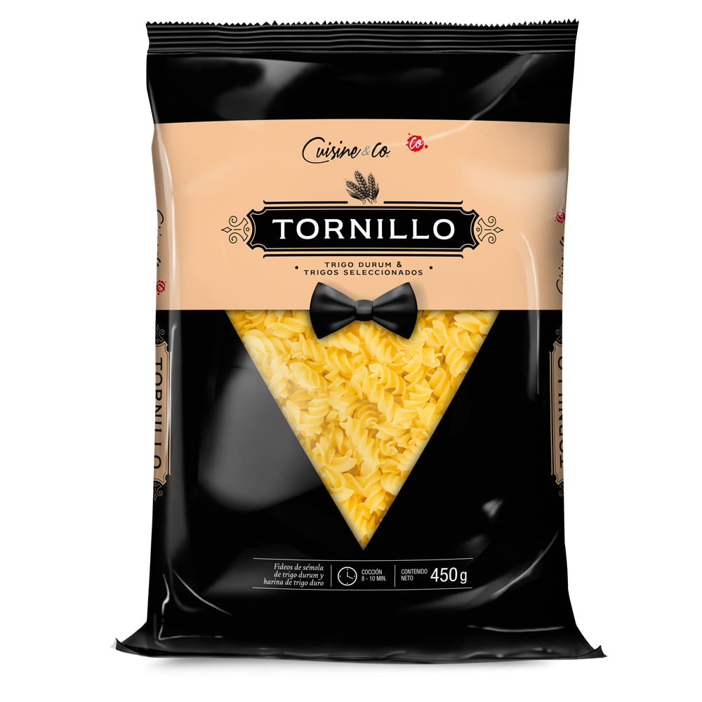 Fideos Cuisine &Co Tornillo 450g