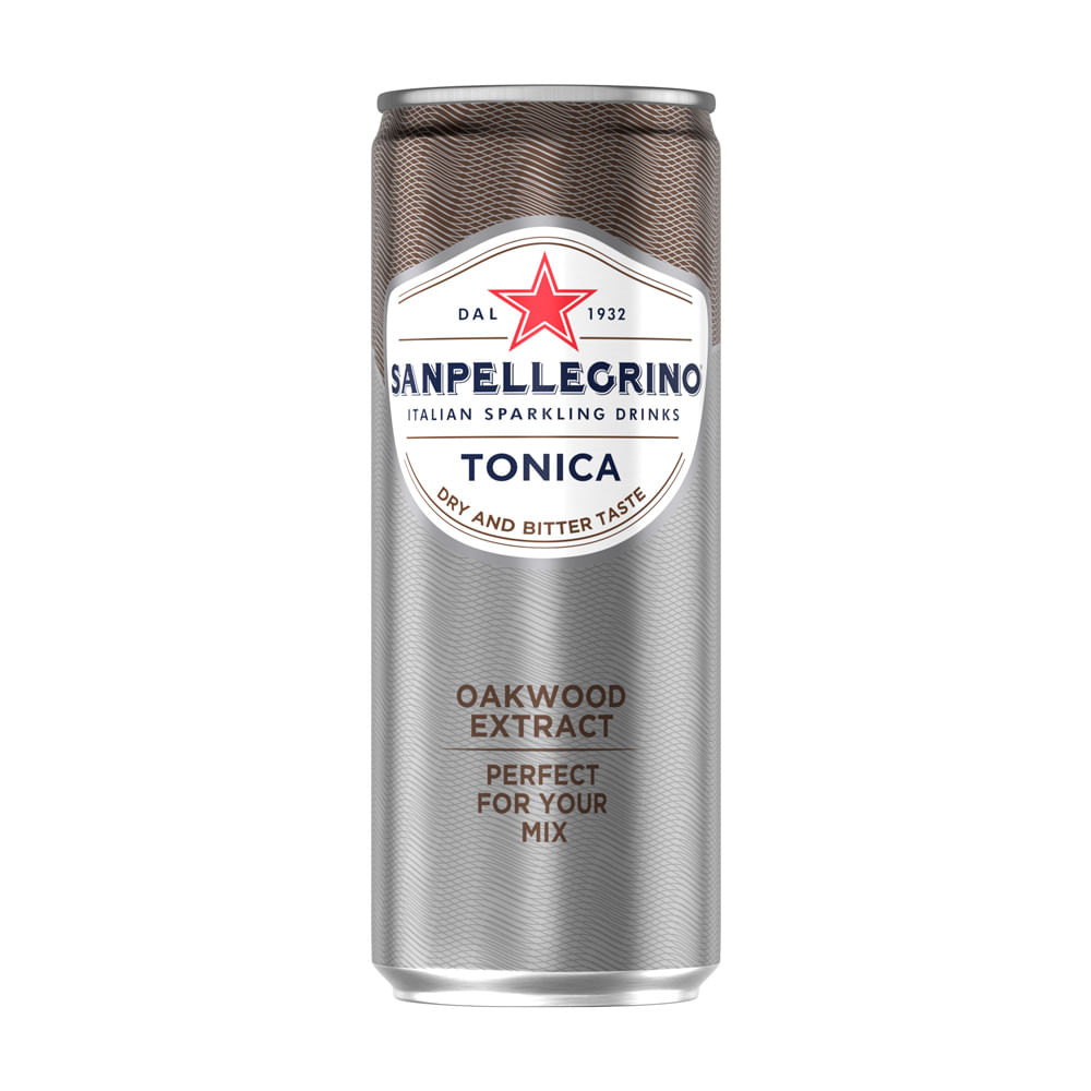 Agua Tónica San Pellegrino Oakwood Lata 330ml