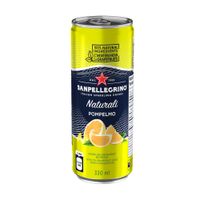 Agua Carbonatada Sanpellegrino Toronja Lata 330ml