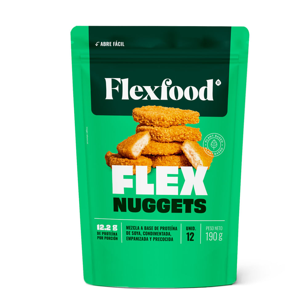 Plant Based Nuggets Flexfood 12un