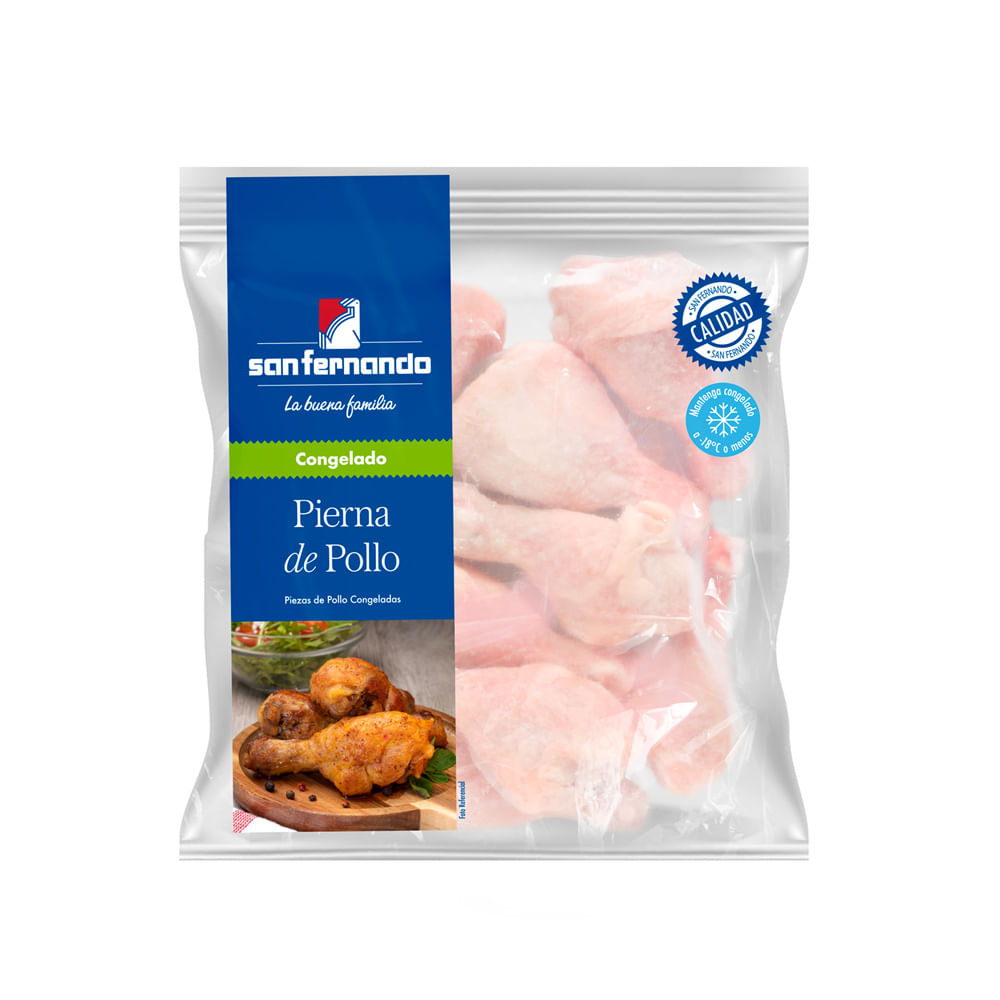 Pierna de Pollo Congelada San Fernando x kg