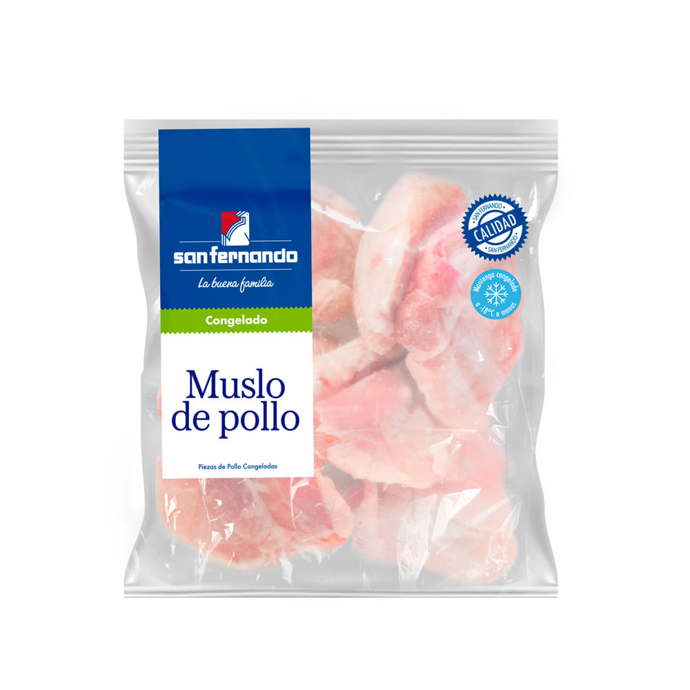 Muslo de Pollo Congelado San Fernando x kg