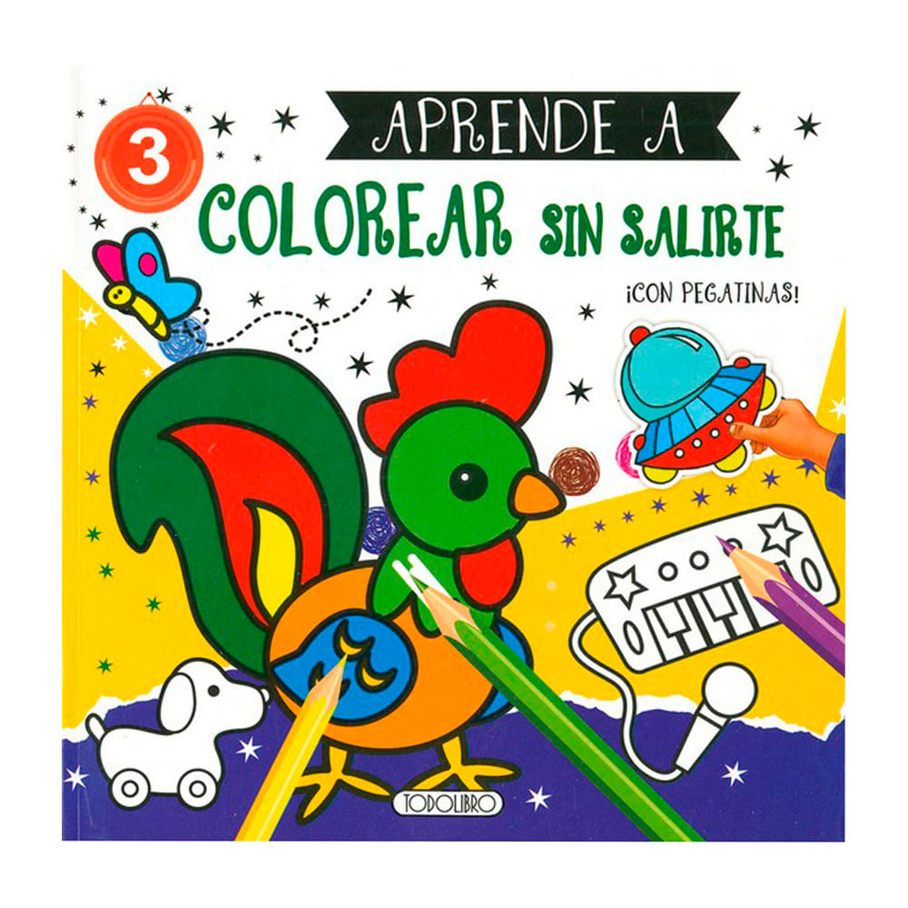 Libro Actividades Colorear Sin Salirte 3