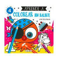 Libro Actividades Colorear Sin Salirte 4