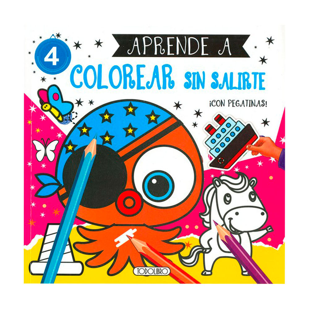 Libro Actividades Colorear Sin Salirte 4