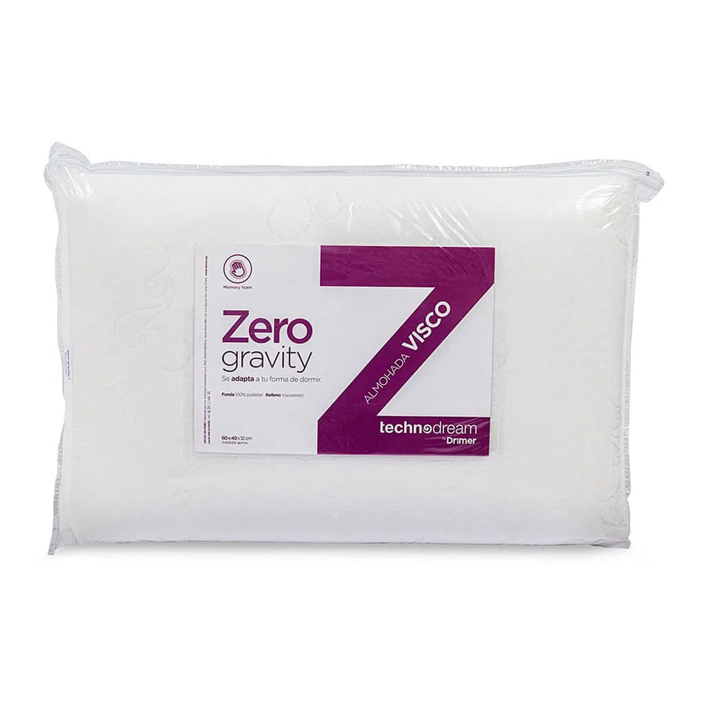 Almohada Drimer Visco Zero Gravity 60x40cm