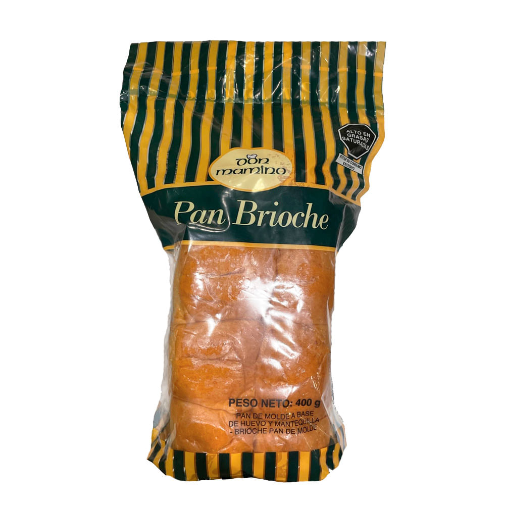 Pan Brioche Don Mamino 400g