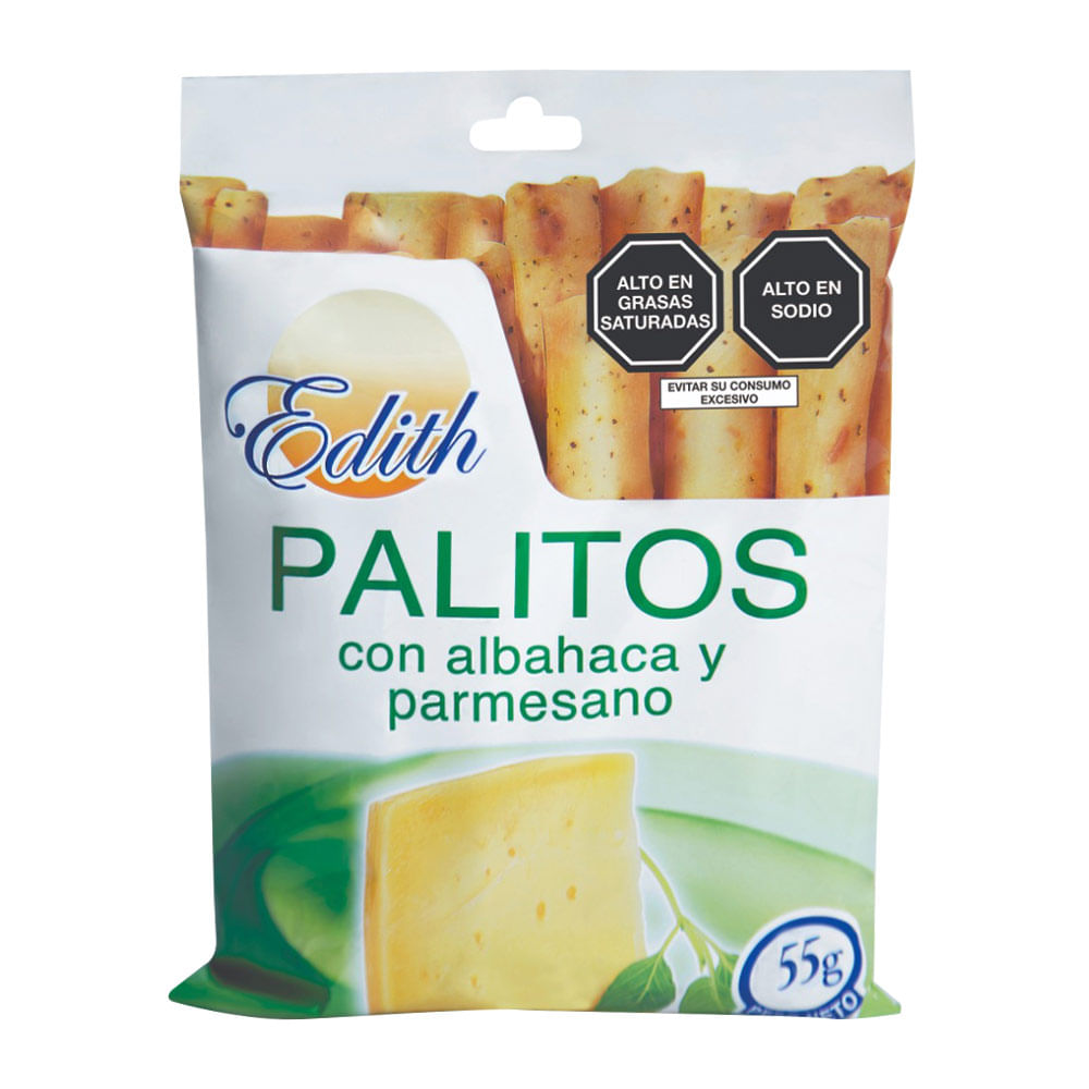 Palitos con Albahaca Edith 55g
