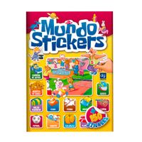 Libro Infantil Dgeditorial Mundo Sticker Amarillo