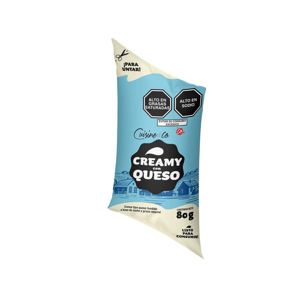 Crema con Queso Cuisine & Co Original 80g
