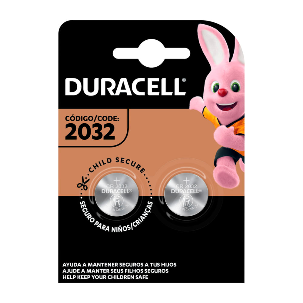 Pila Moneda Duracell N° 2032 2un