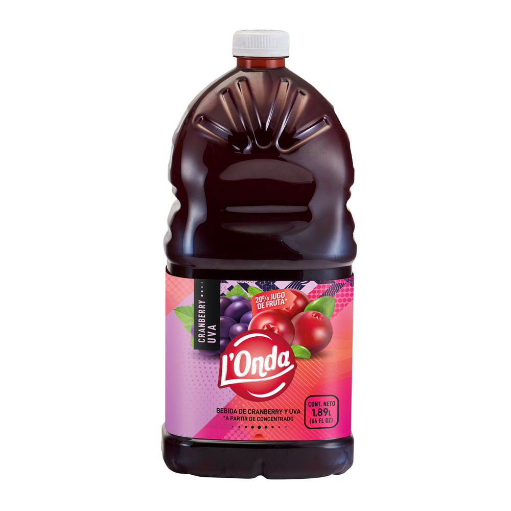 Bebida de Uva L'Onda Botella 1.89L