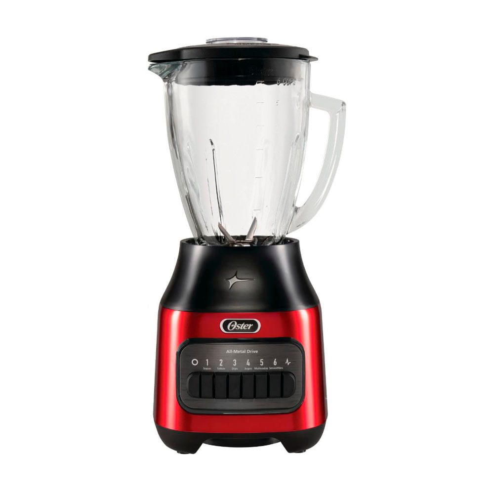 Licuadora  6 velocidades +pulso rojo BLSTPEG-CPB Oster