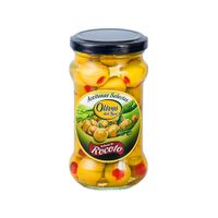 Aceituna Verde Rellena con Rocoto Olivos del Sur 225g