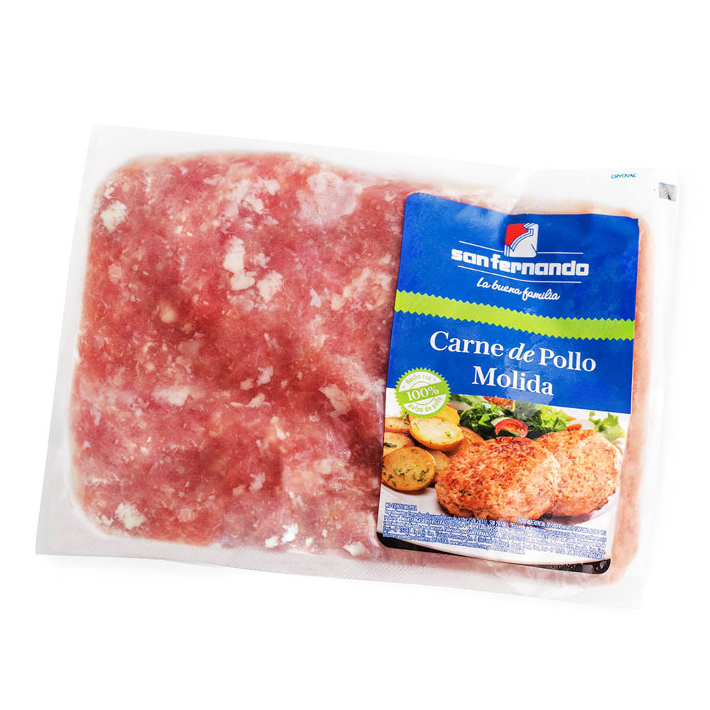 Carne de Pollo Molida San Fernando 500g