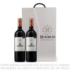 Twopack-Vino-Tinto-Tempranillo-20-Aldeas-Botella-750ml-PACK-2-VINOS-20-ALDEAS-750ML-C-U-1-351648342