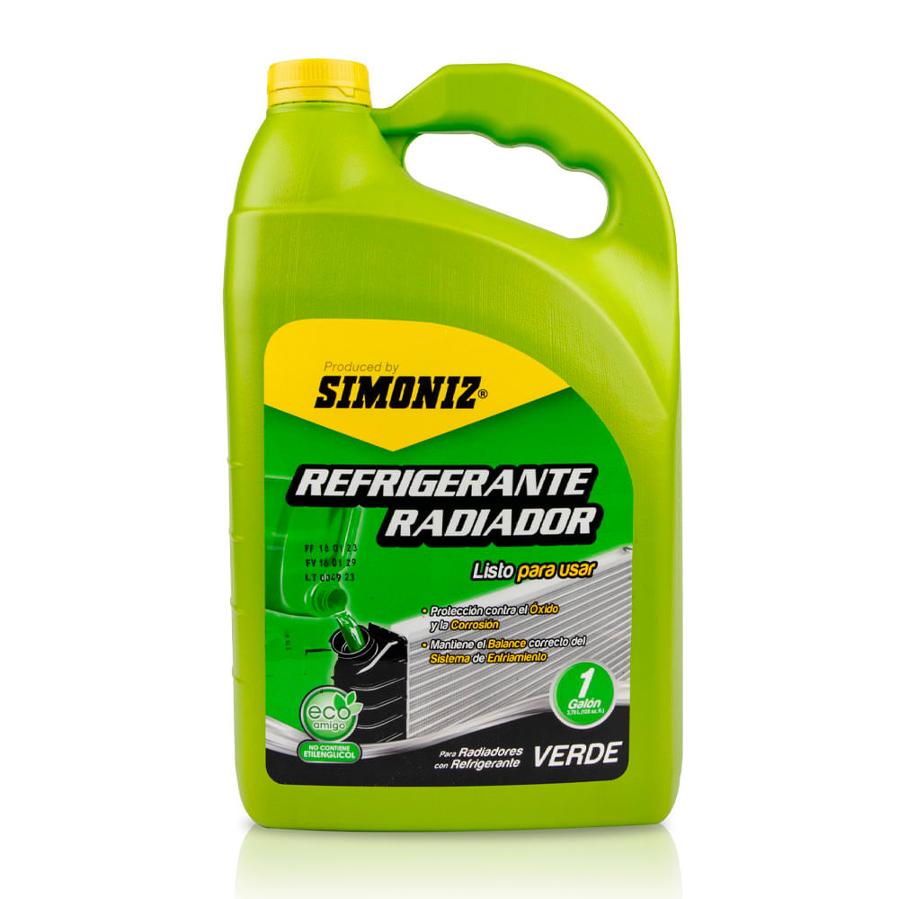 Refrigerante Radiador Simoniz Qualitor Verde 1g